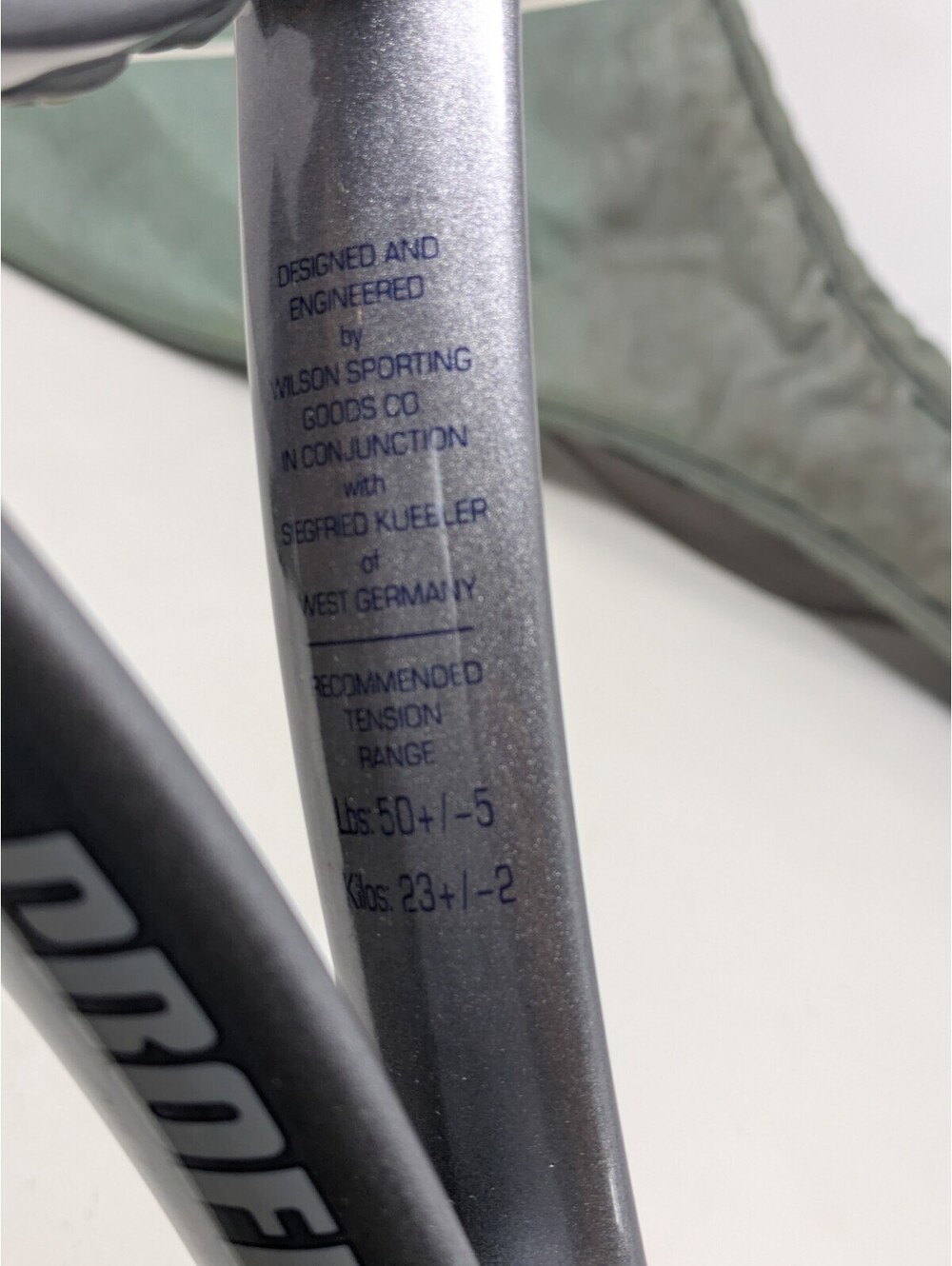Popular Wilson Hard Racket PROFILE Tour L4 Thick Racket - Picture 4 of 10